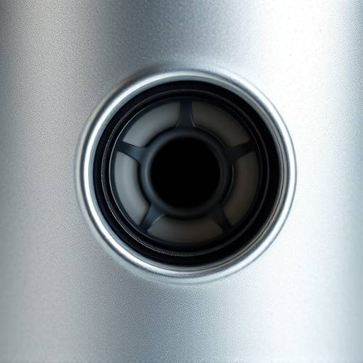Close-up of a new oil filter