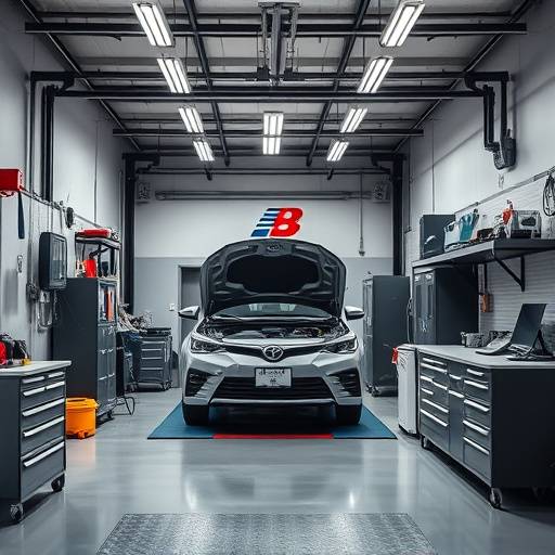 Inside AutoFix Garage: A clean and organized workspace