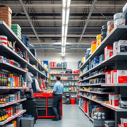 Well-stocked parts department ensures quick turnaround times